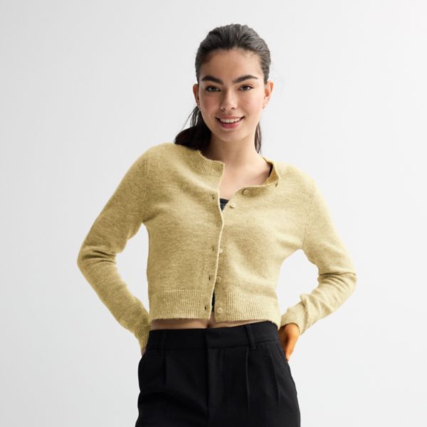 

Детский кардиган на пуговицах So, цвет oatmeal heather