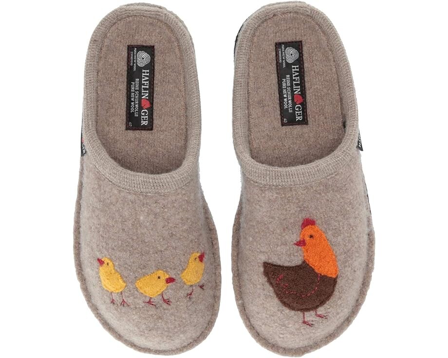 Тапочки Haflinger Gallina, цвет Natural