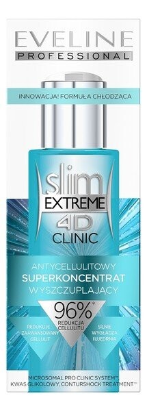 

Eveline Cosmetics Slim Extreme 4D Концентрированный препарат для похудения с охлаждающим эффектом, 150мл