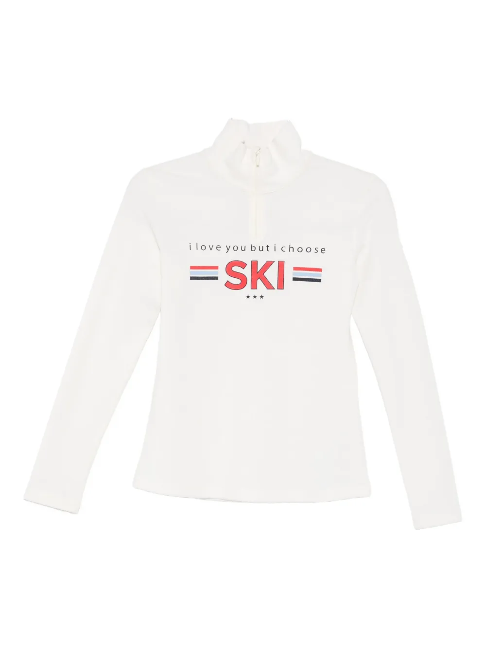 

Топ Bibi на молнии We Norwegians, белый