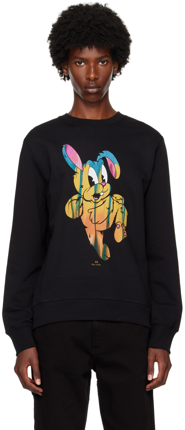

Черная графическая толстовка PS by Paul Smith