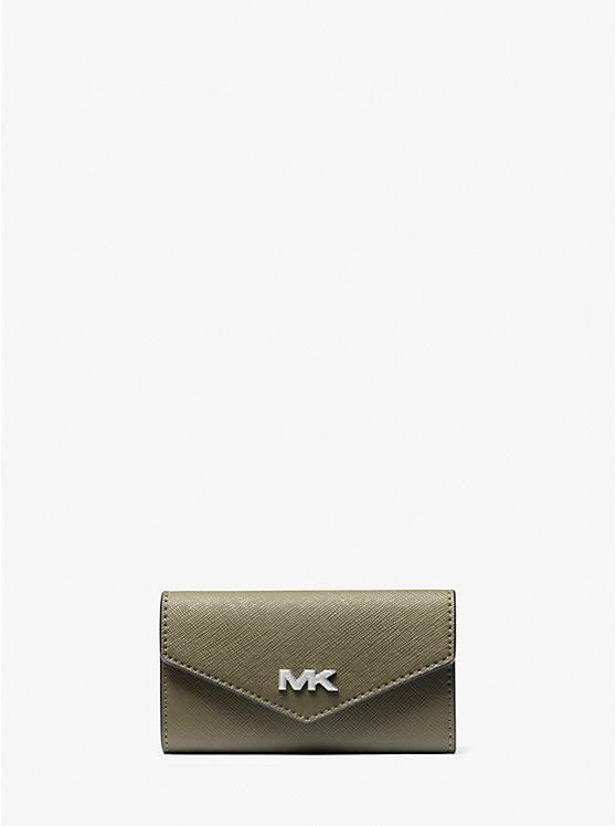 

Кожаный держатель ключей Rivington Michael Kors, зеленый