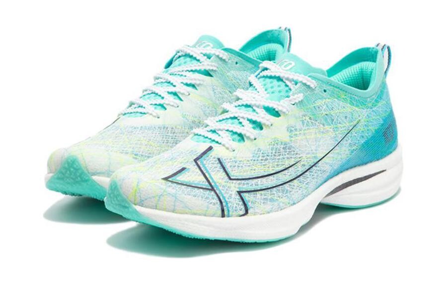 100 Детские кроссовки GS Low-top Белые/Чисто-синие туфли Xtep, синий — фото 2