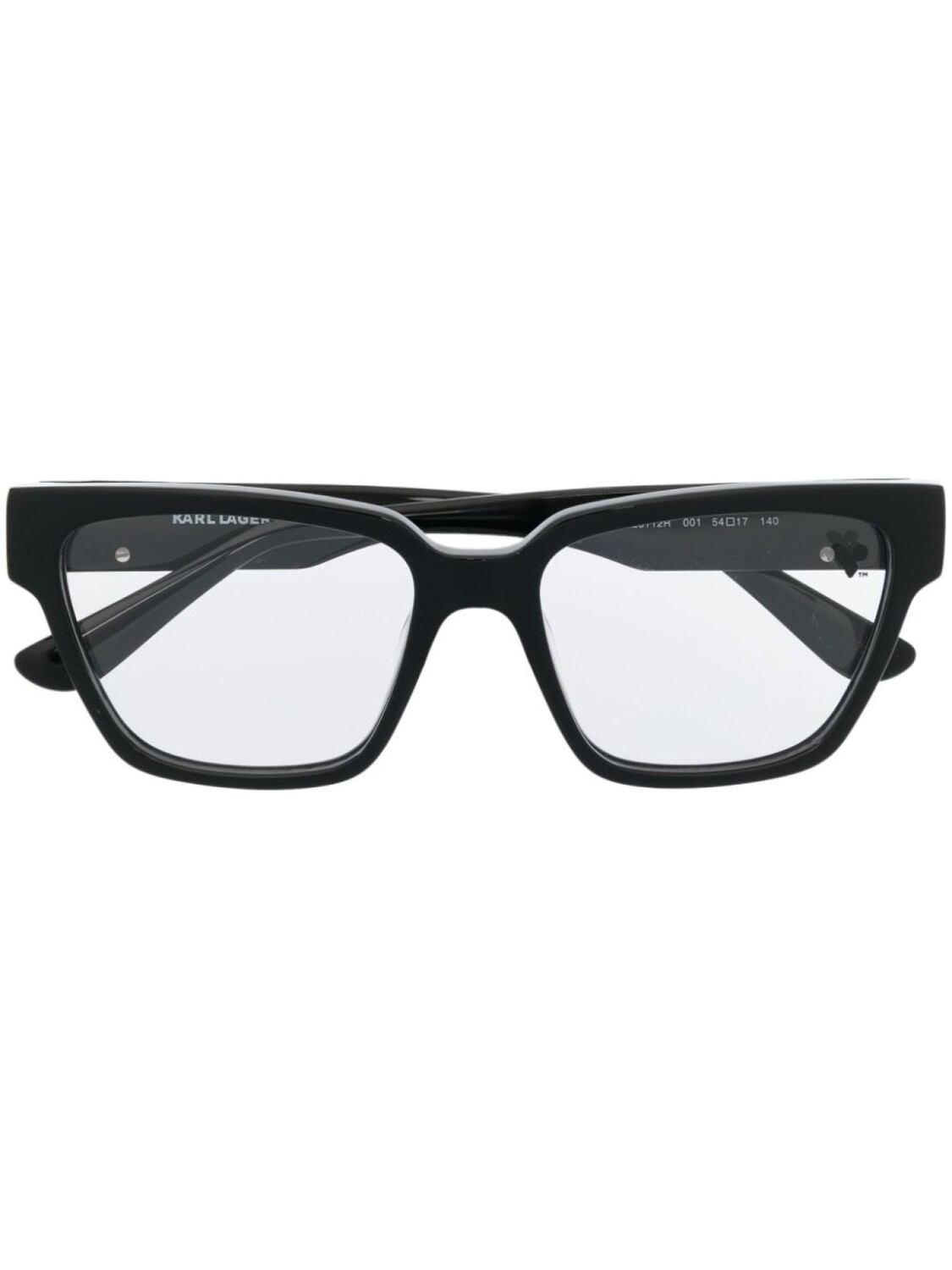 

Karl Lagerfeld очки трапециевидной формы, черный
