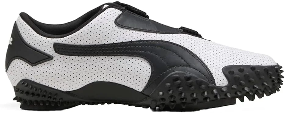 Мужские слипоны PUMA Mostro с перфорацией - белые, повседневные, белый