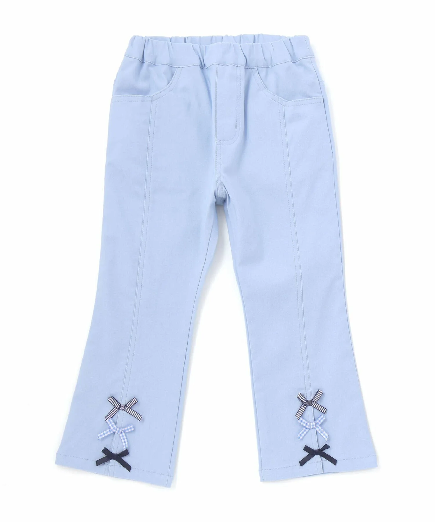 Брюки из эластичной саржи с ленточным краем (80–130 см) SLAP SLIP, Blue