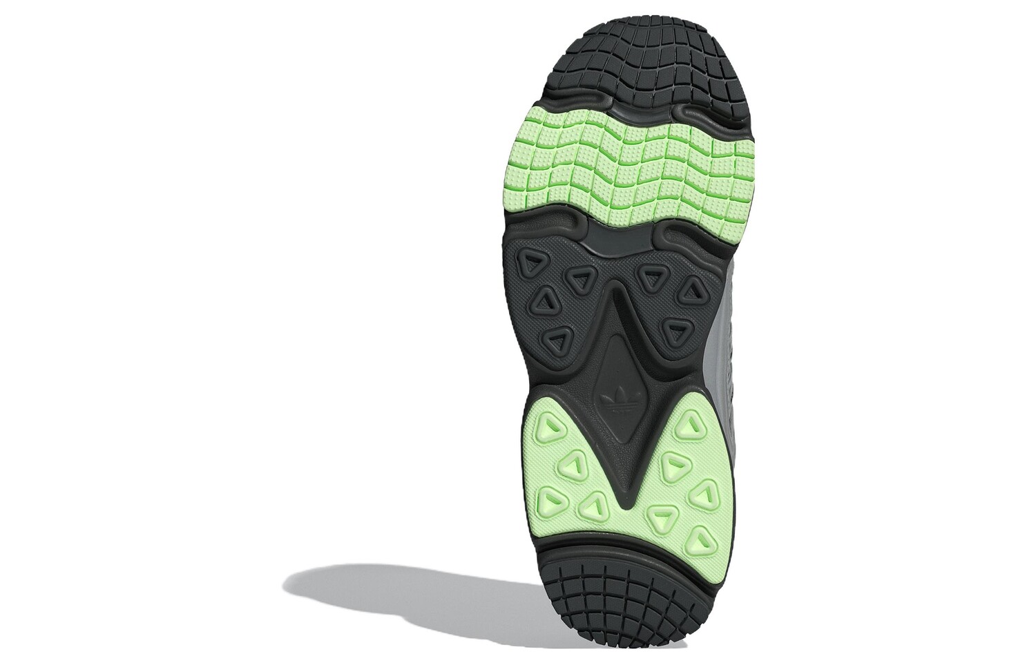 Adidas originals Ozmillen Кроссовки Женские, Core Black/Carbon/Green Spark — фото 4