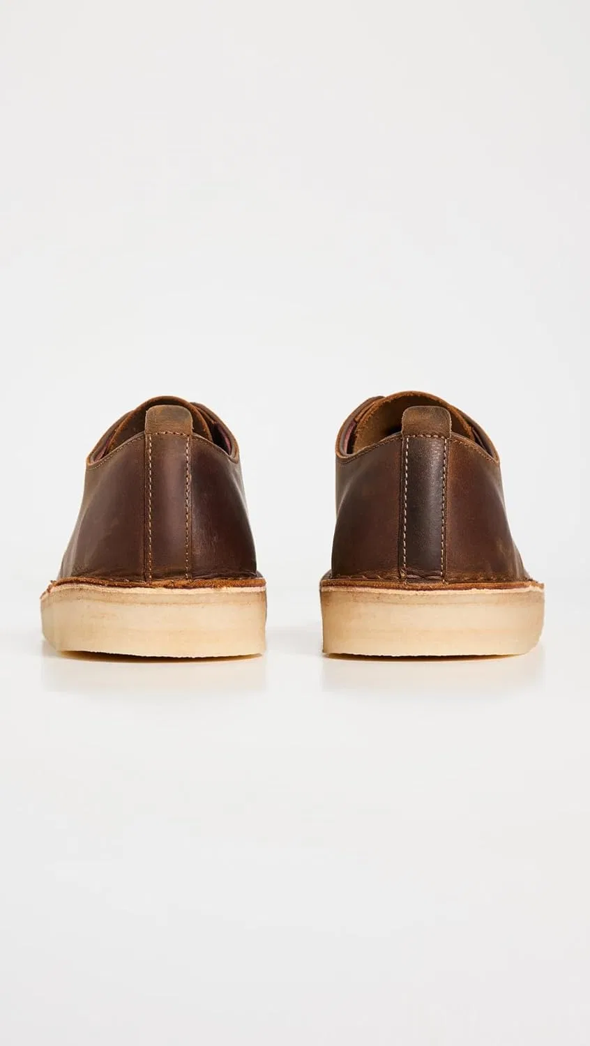 Мужские замшевые туфли Clarks Coal London Maple, 2-Beeswax — фото 3