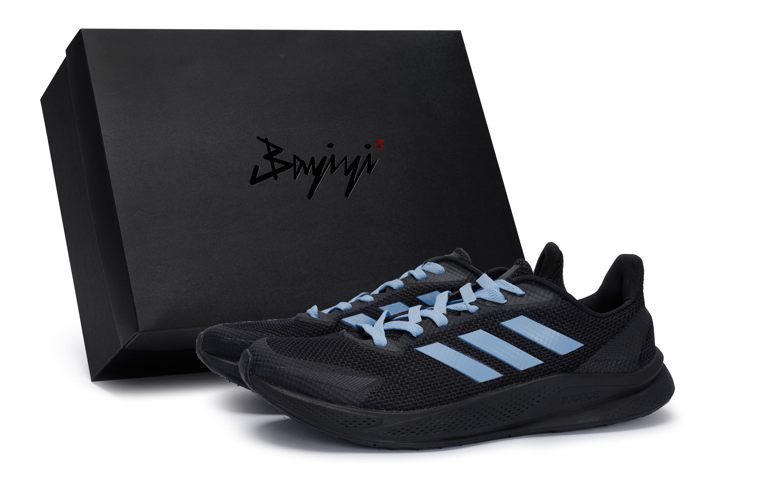 

Adidas X9000l1 нескользящие и дышащие низкие кроссовки для повседневного бега мужские черно-синие