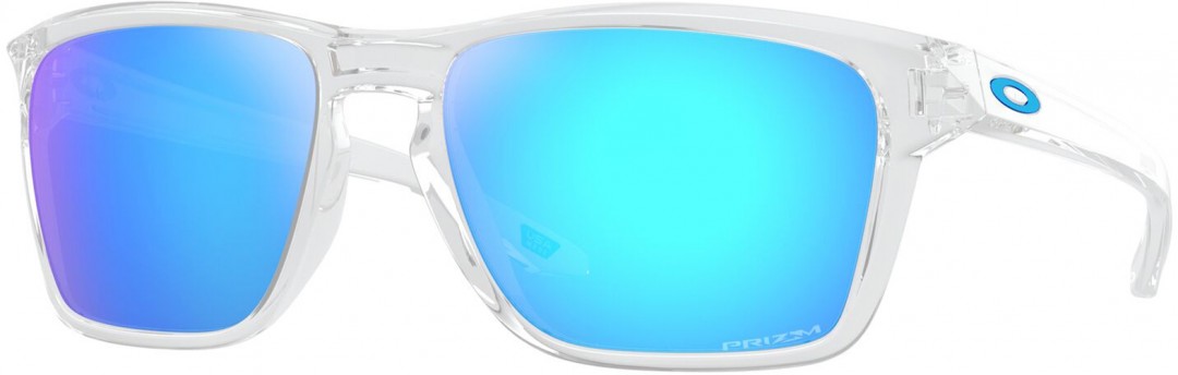 

Солнцезащитные очки Sylas polished clear/prizm sapphire Oakley прозрачный