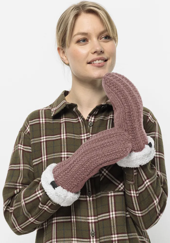 

Трикотажные перчатки Jack Wolfskin "HIGHLOFT KNIT MITTEN W", цвет Afterglow