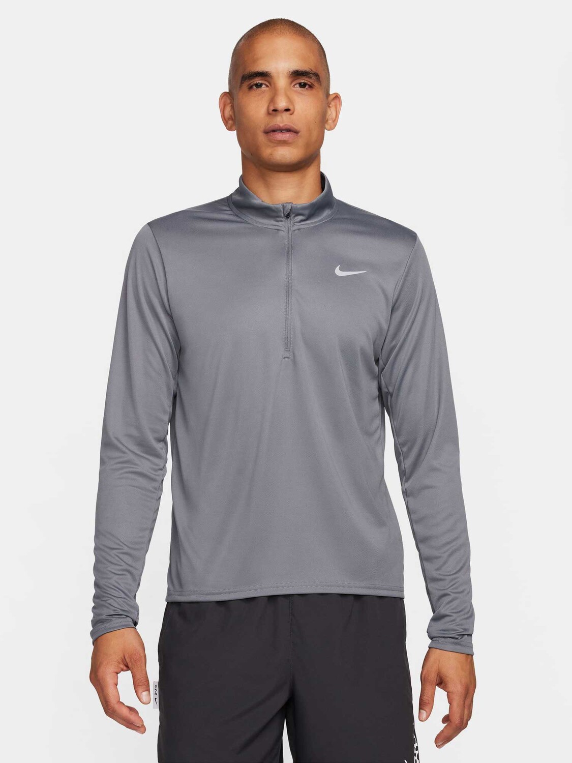 

Блуза Nike M NK DF PACER TOP HZ, серый