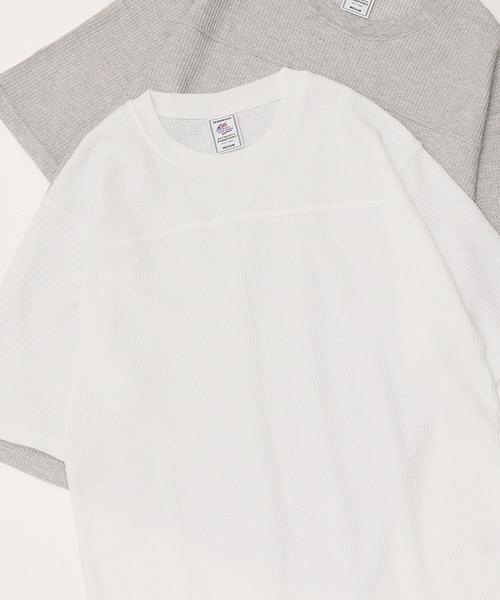 

Футболка футбольная с вафельным рисунком и рукавом 5/4 JEMORGAN, белый