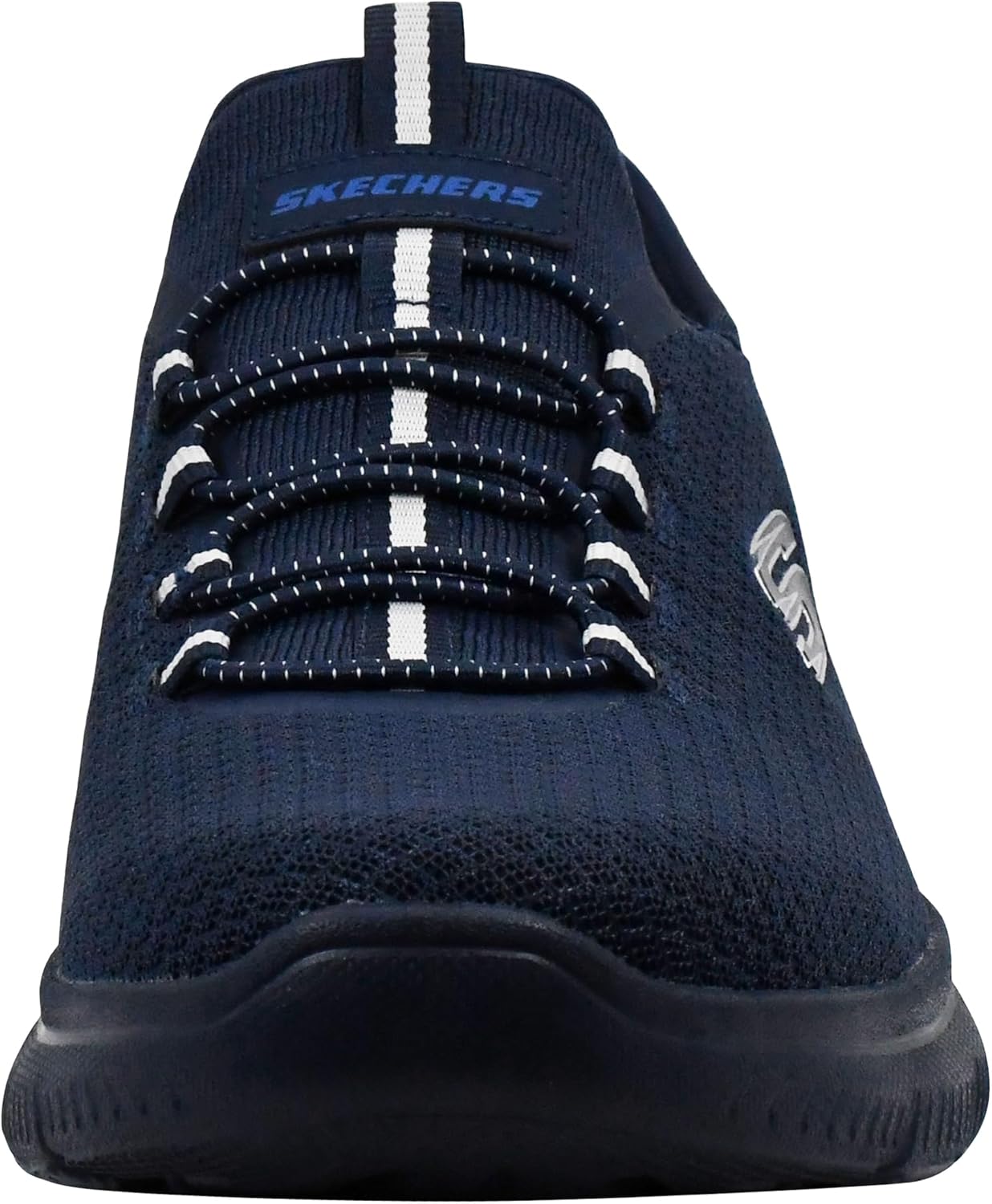 Мужские кроссовки Skechers Summits - высокие слипоны, темно-синий — фото 2