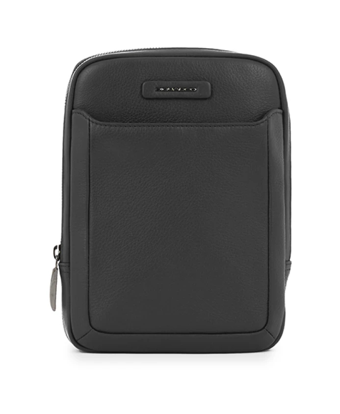 

Наплечная сумка с отделением для iPad mini Piquadro, черный