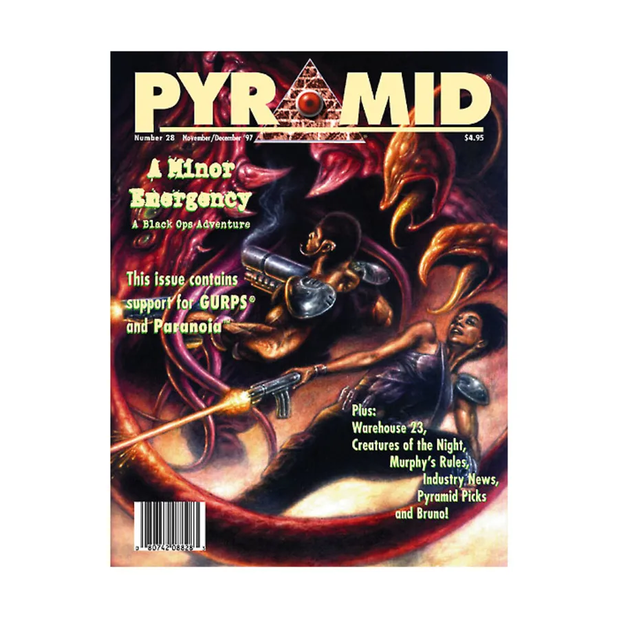 

Журнал #28 "Black Ops Adventure, Paranoia", Pyramid Magazine