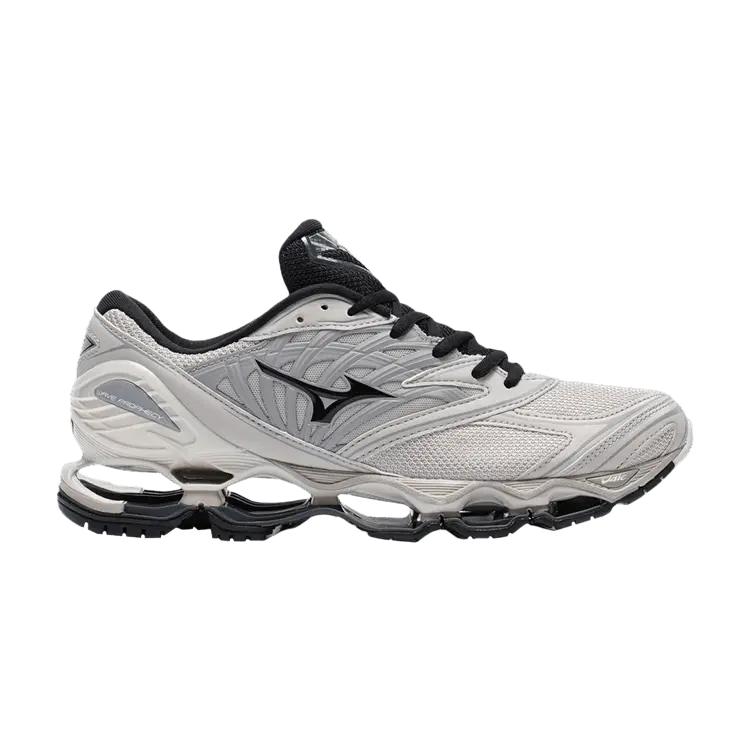 

Кроссовки Mizuno Wave Prophecy LS Silver Cloud Black, серый