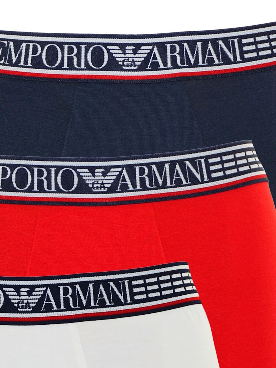 Трусы Emporio Armani Boxer shorts, цвет navy/red/white — фото 3