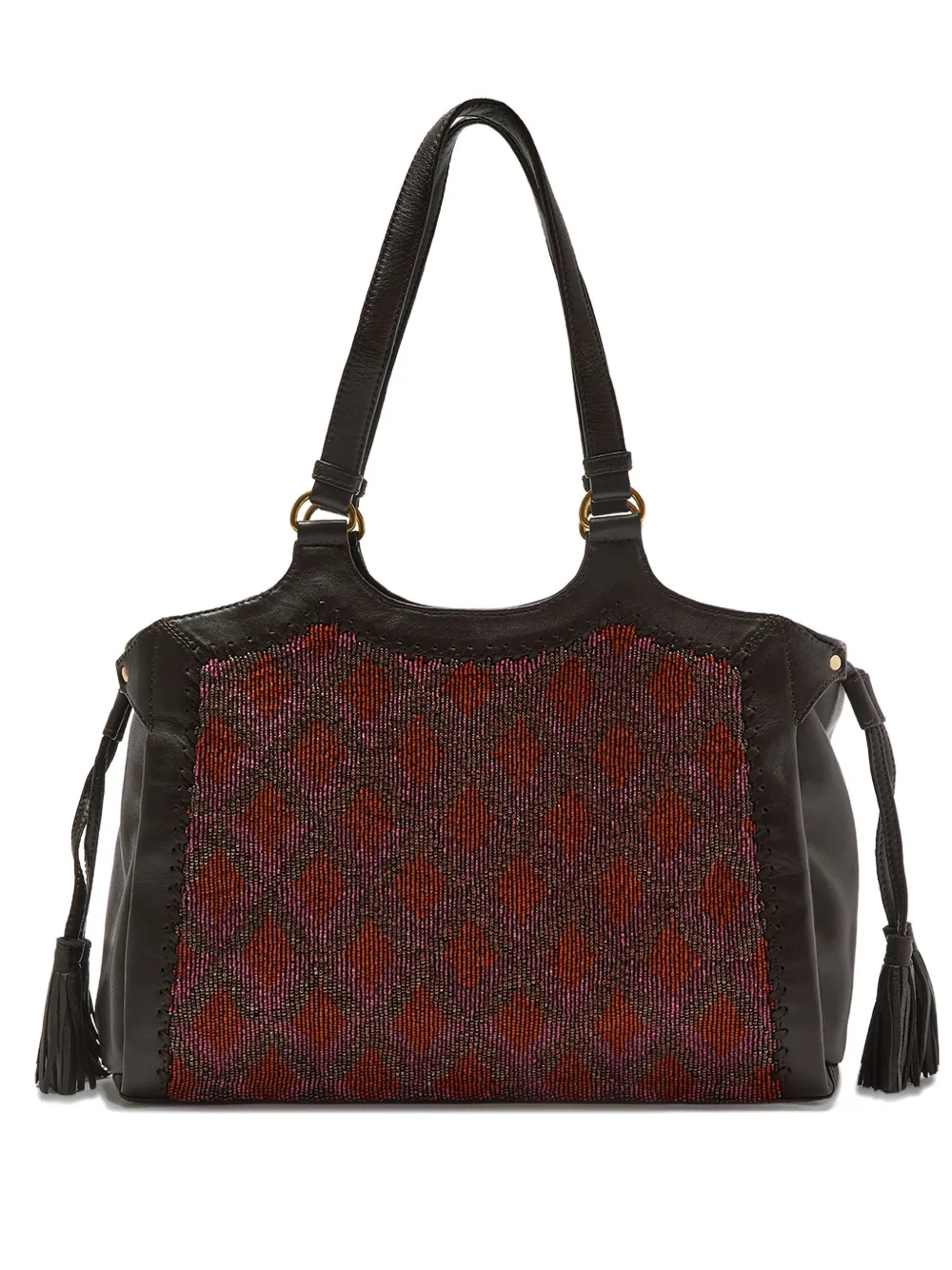 

Сумка на плечо с кисточками Maliparmi, черный