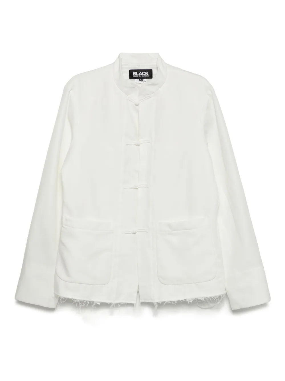 

Куртка с воротником-стойкой Black Comme Des Garçons, белый