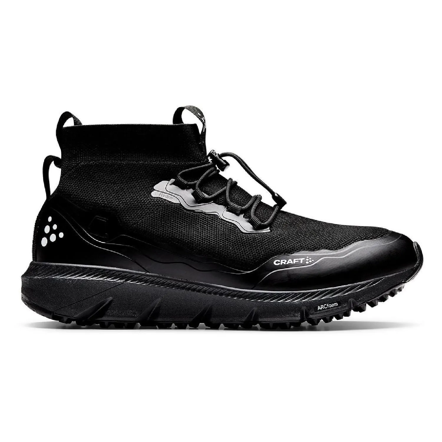 

Мужские кроссовки для трейлраннинга Nordic Fuseknit Hydro Mid Craft, Black/Black