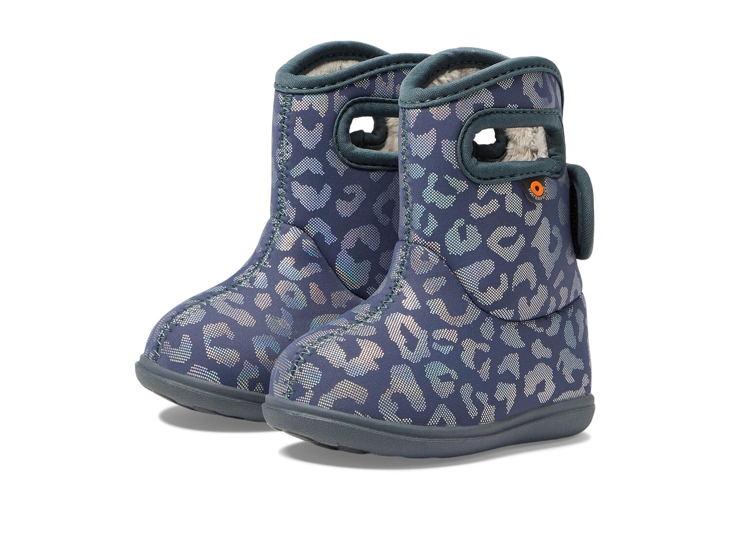 

Ботинки Bogs Kids Baby Bogs II Metallic Leopard (Toddler)