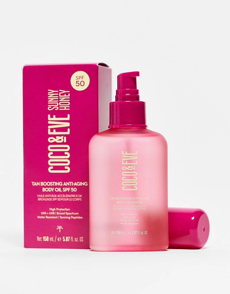 

Антивозрастное масло для тела Coco & Eve Tan Boosting SPF50 150 мл