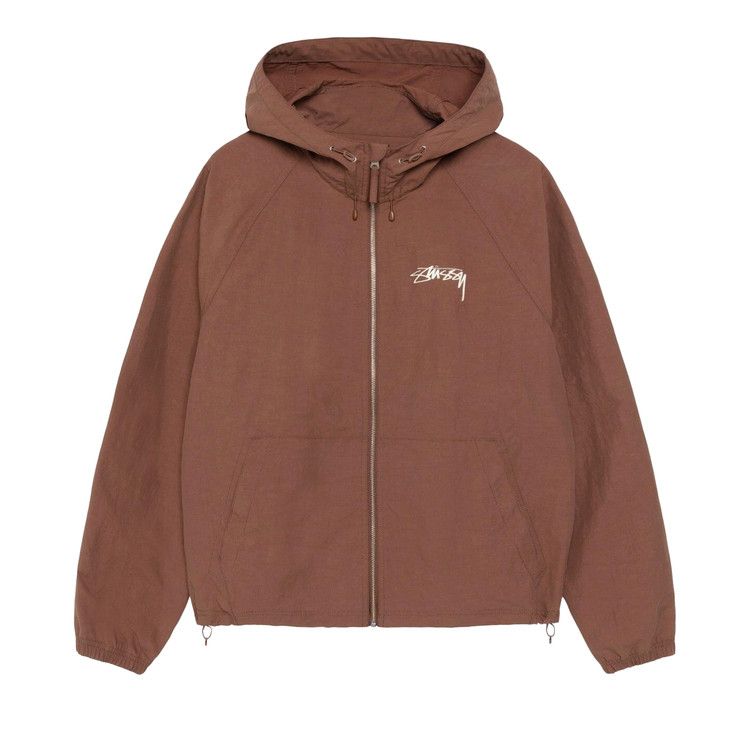 

Куртка Stussy Nylon Beach Shell, Coffee