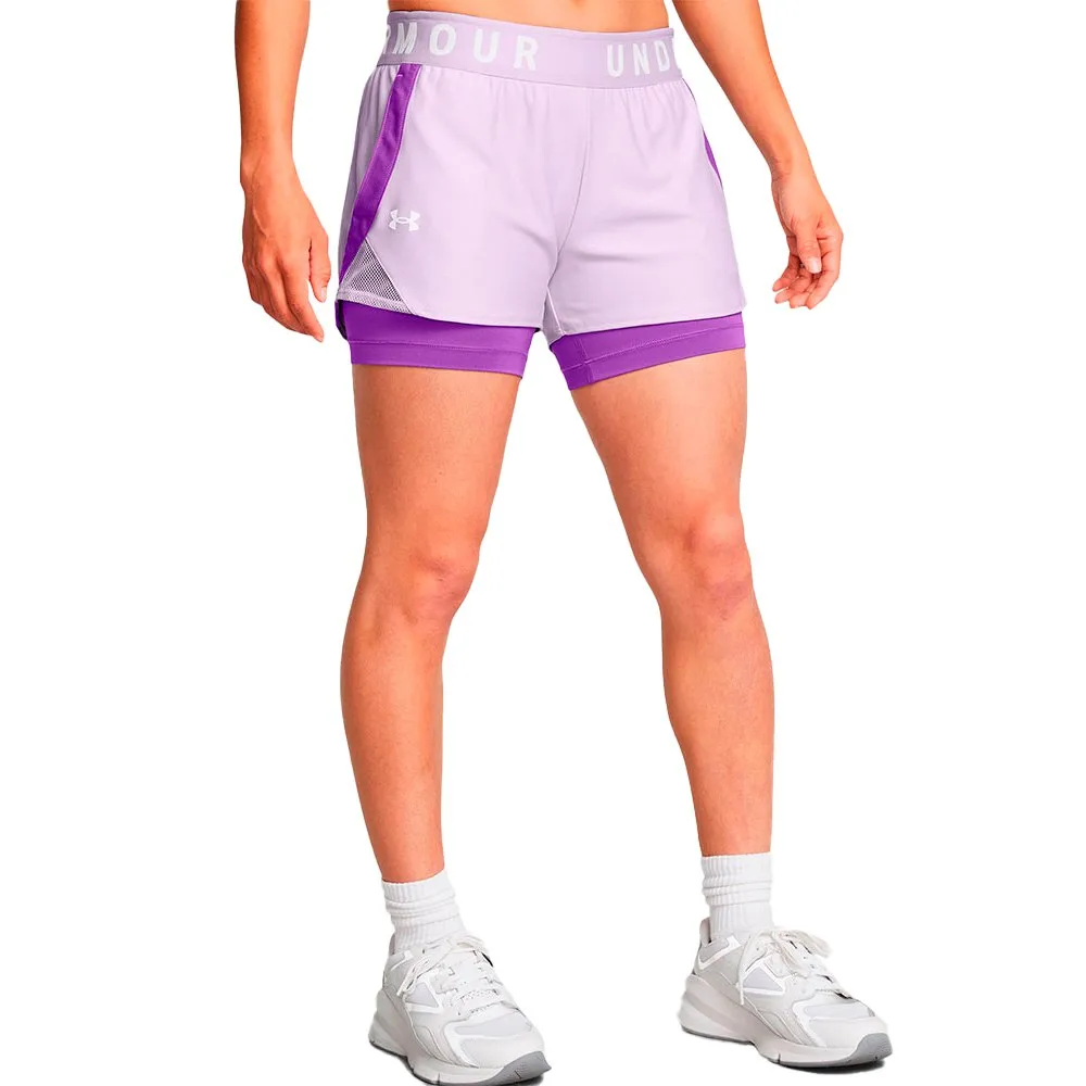 

Шорты Under Armour Play Up 2-in-1, фиолетовый