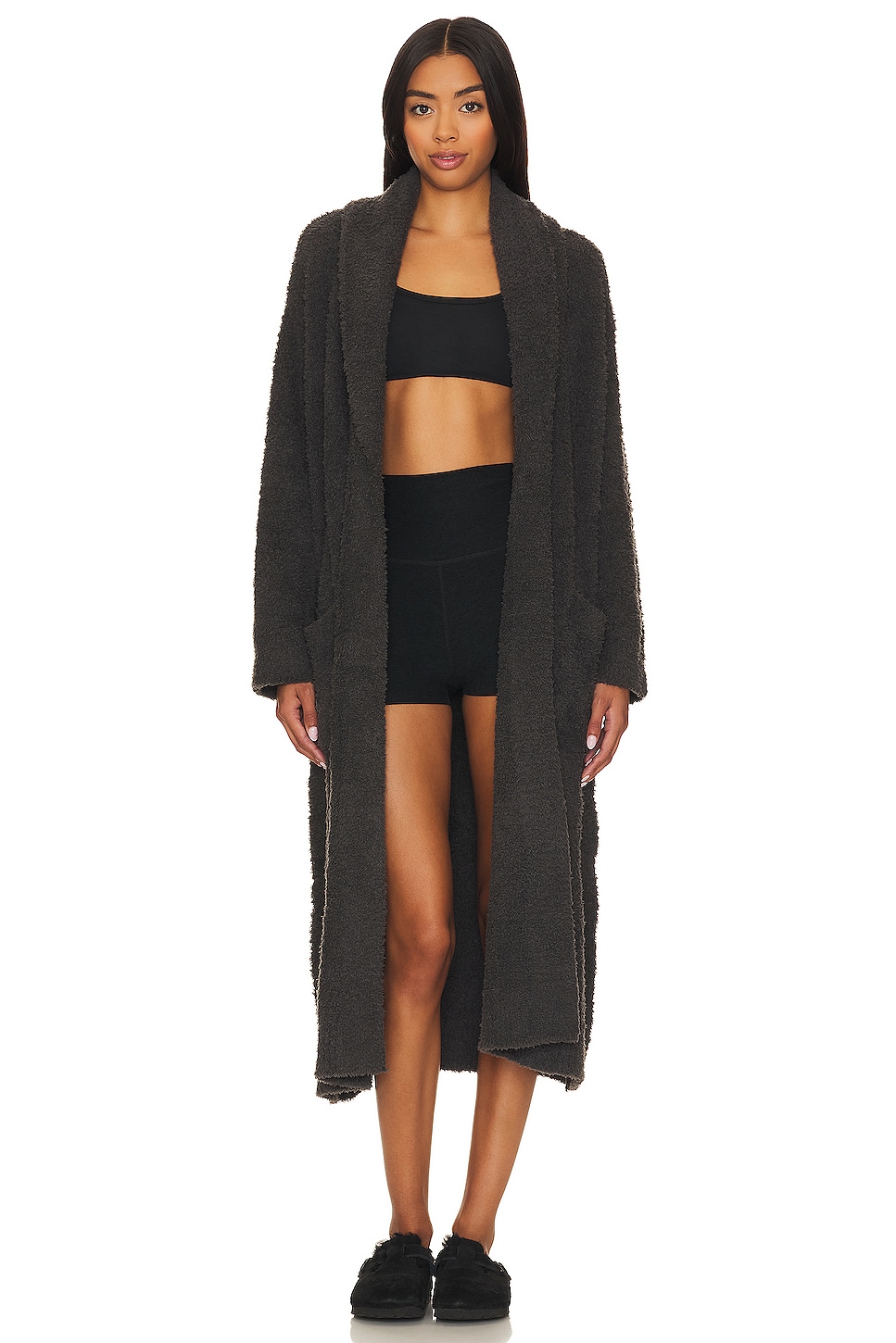 

Халат "Cozychic" твердый Barefoot Dreams, carbon