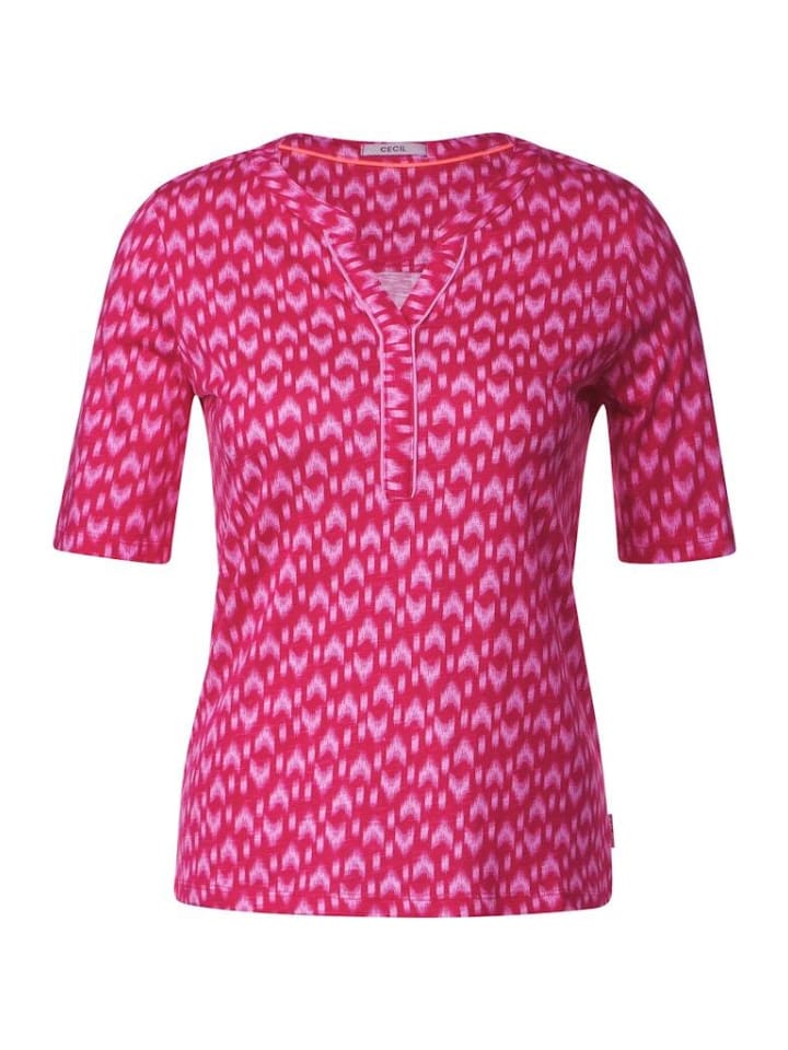 

Футболка Cecil T-Shirt, цвет pink sorbet