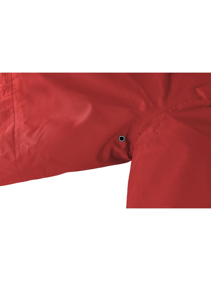 Детская куртка-дождевик с флисовой подкладкой Taunton красного цвета Normani Outdoor Sports — фото 4