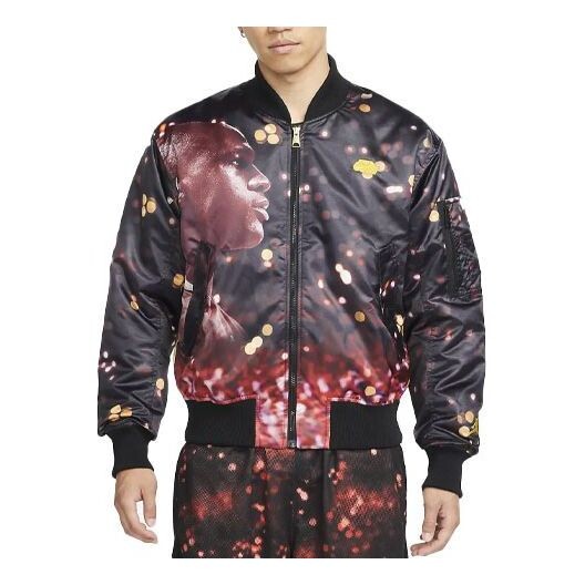 

Куртка Air Jordan Loose Casual Printing Long Sleeves Jacket Black, черный