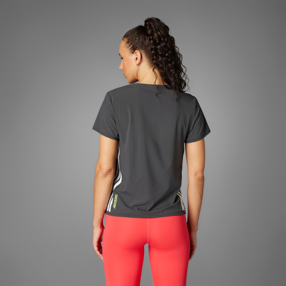 Спортивная футболка Adidas Adizero Running Tee, черный — фото 2