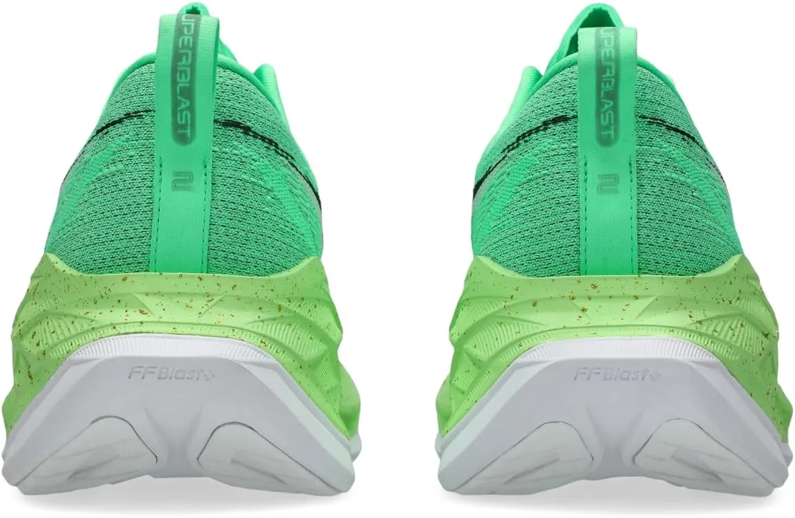 Кроссовки для бега ASICS Unisex SUPERBLAST 2, зеленый/черный — фото 4