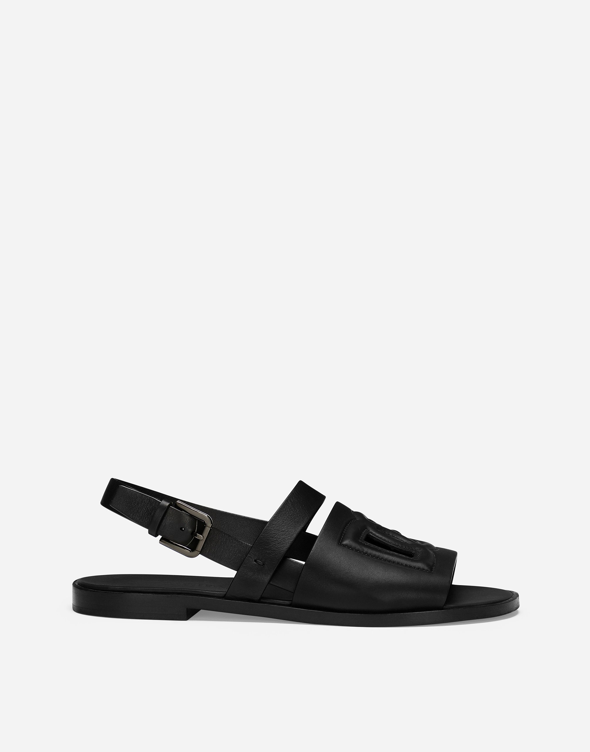 

Босоножки из телячьей кожи Dolce & Gabbana, черный