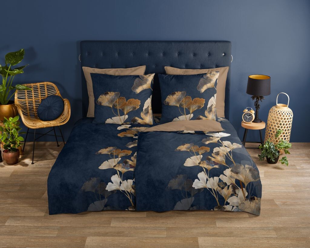 

Постельное белье Good Morning цветы - 135х200 см - 100% хлопок Muller Textil, мультиколор