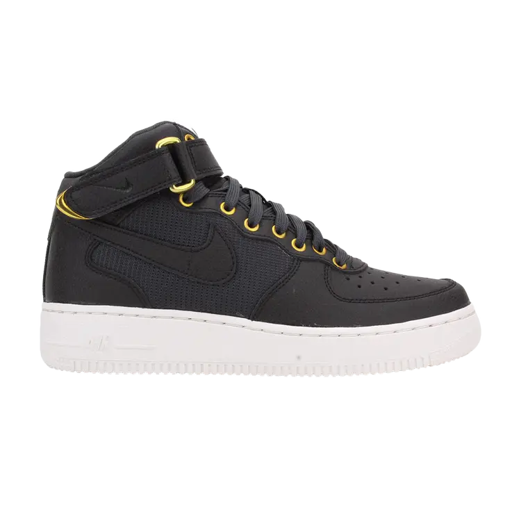 

Кроссовки Nike Air Force 1 Mid LV8 GS 'Anthracite', черный