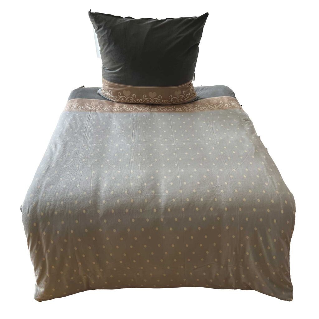 

Aboutyourhome Постельное белье флисовое постельное белье зима сердечки 135х200 80х80, 2 шт. / Бежевый aboutyourhome-shop