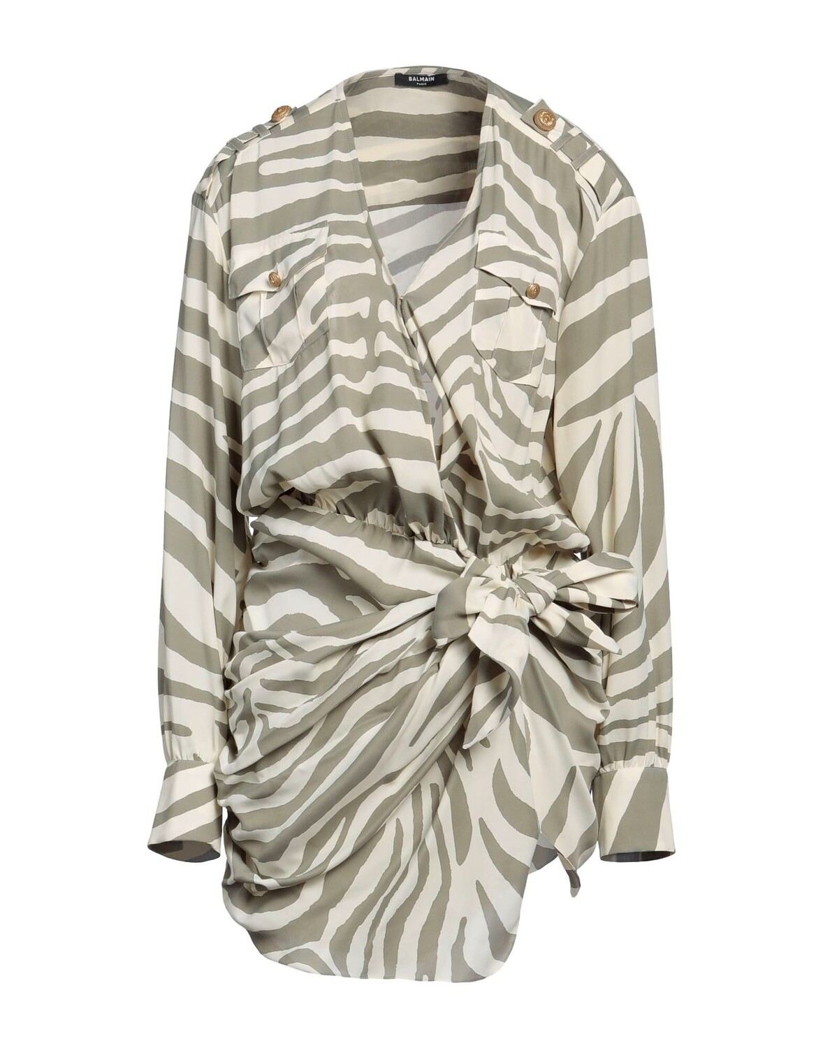 

Платье Balmain, зеленый