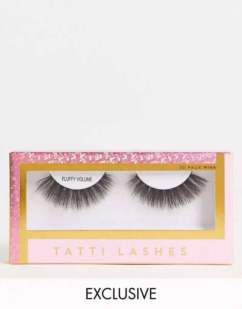 

Эксклюзивные пушистые объемные накладные ресницы Tatti Lashes x ASOS