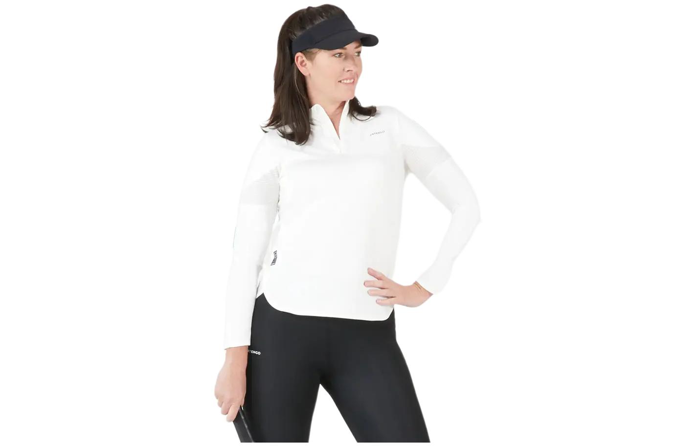 

Футболка женская экрю DECATHLON