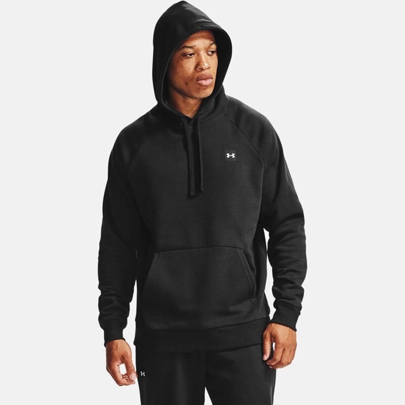 

Мужская флисовая толстовка конкурента Under Armour, черный