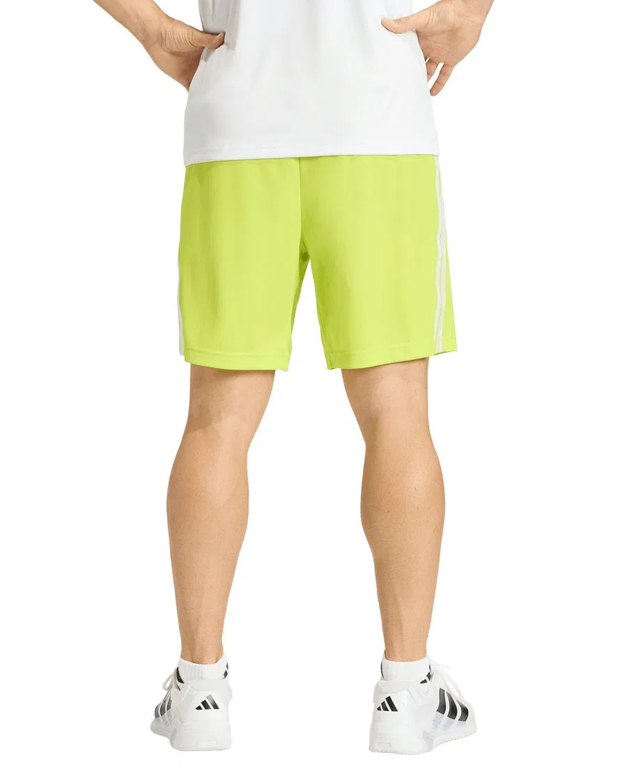 Мужские спортивные шорты Three-Stripes Train Shorts - незаменимый элемент экипировки для тренировок Adidas, желтый — фото 3