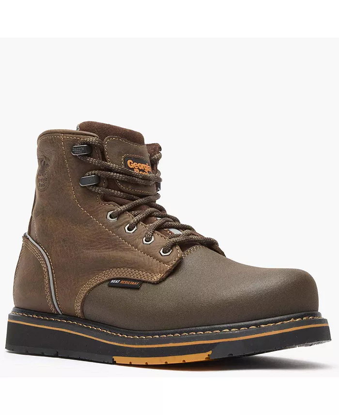 

Мужские рабочие ботинки AMP LT Power Wedge с композитным носком GEORGIA BOOT, коричневый
