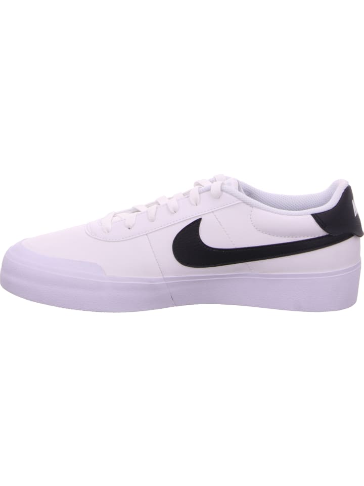Nike Белые туфли на шнуровке — фото 3