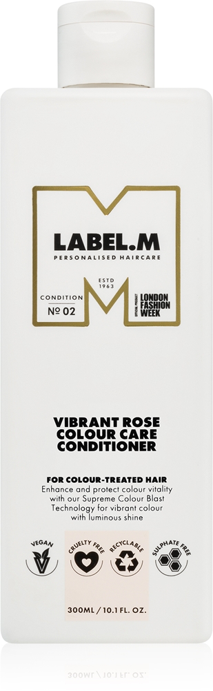

Кондиционер для защиты цвета волос «Яркая роза» Label.M, 300 мл