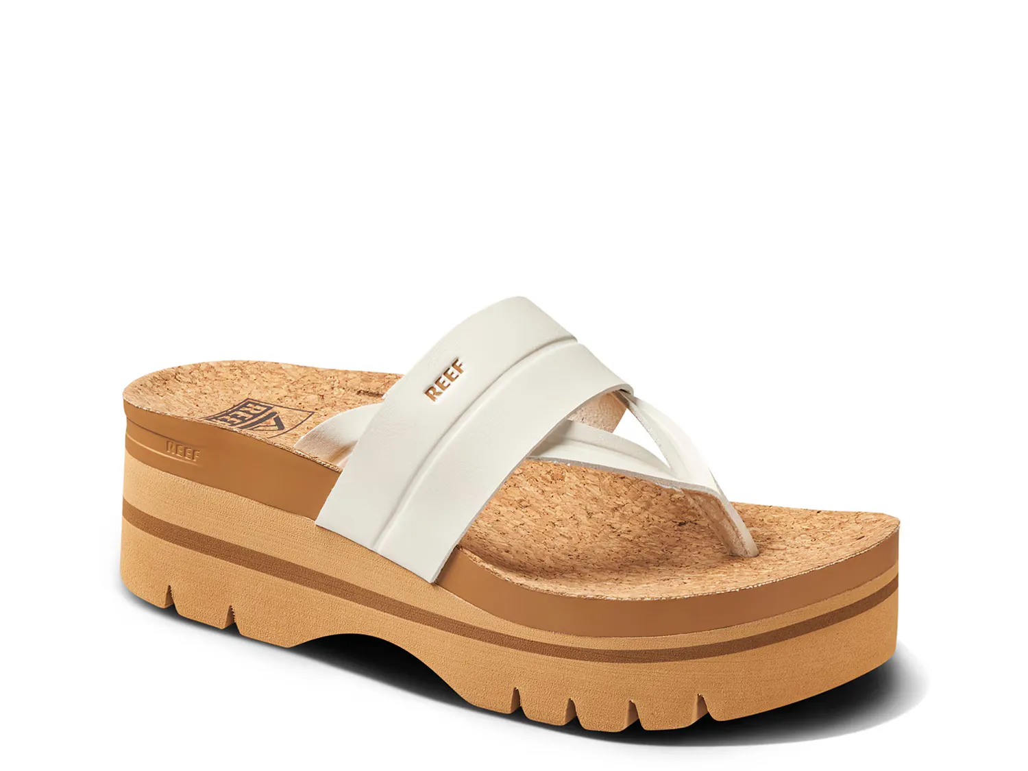 

Сандалии Vista Higher Lennox Platform Sandal Reef, белый