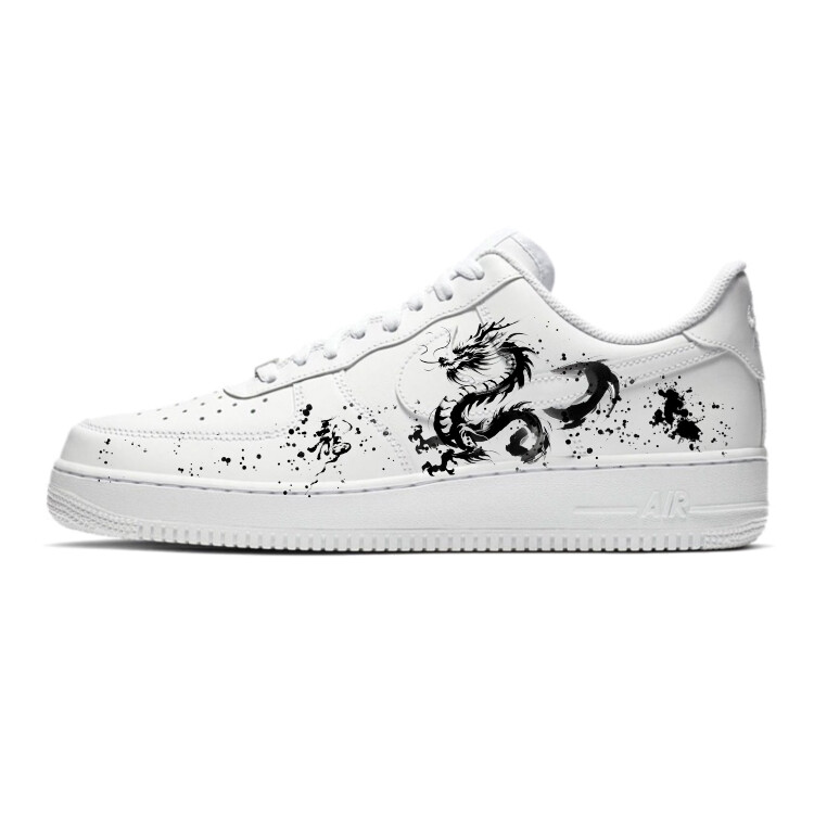 

Кроссовки Nike Air Force 1 Kids' Skateboarding Shoes Grade School, белый