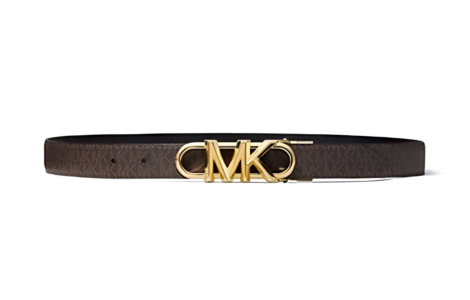 

Кожаный ремень унисекс коричневый MICHAEL KORS